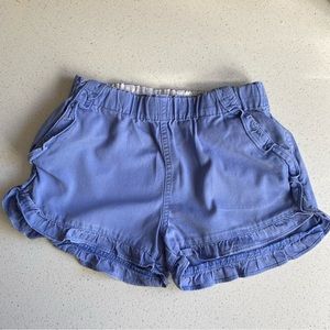 J. Crew Crewcuts Girls Ruffle Chino Shorts (kids size 10)